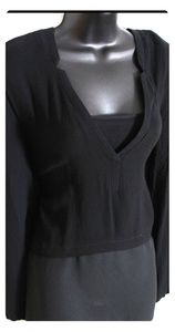 *Anama Black Shirt with Sheer (included in sale)